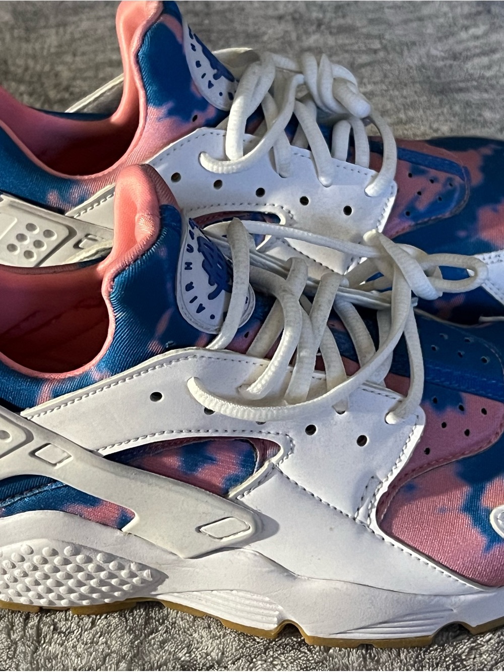 Cotton candy huaraches